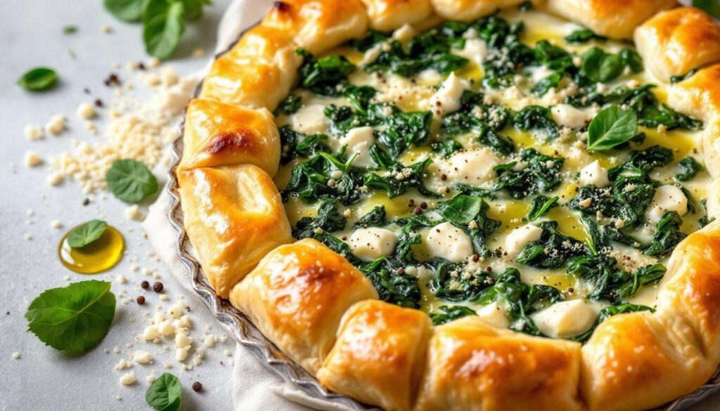 Torta salata con ricotta e spinaci: perfetta per Pasqua, leggera e pronta in 30 minuti!