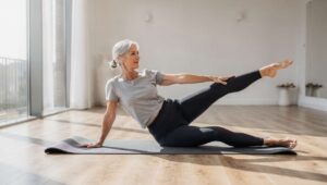 Pancia gonfia dopo i 60 anni: i 3 esercizi di Pilates a terra più efficaci secondo i trainer